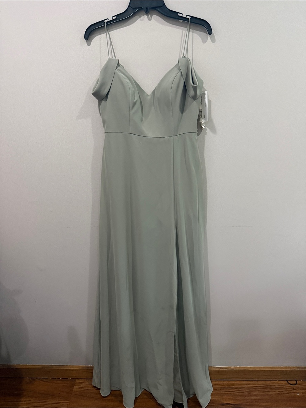 JENNY YOO Priya Dress Maxi Green Size 6 NWT